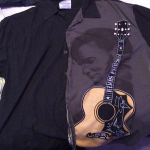 Elvis Presley button shirt